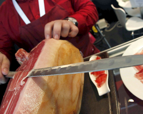 Prosciutto di Norcia al coltello